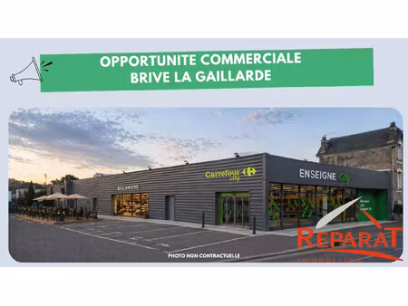 location local commercial 500m² brive la gaillarde 19100