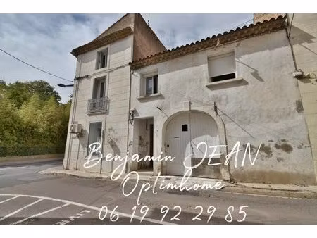 à vendre – immeuble 3 faces – investissement locatif à sérignan