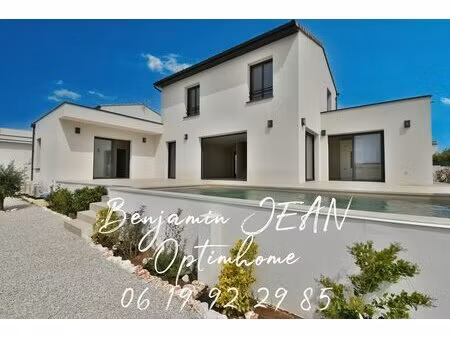 maison f5 contemporaine à vendre à sérignan – à 800m des plages !