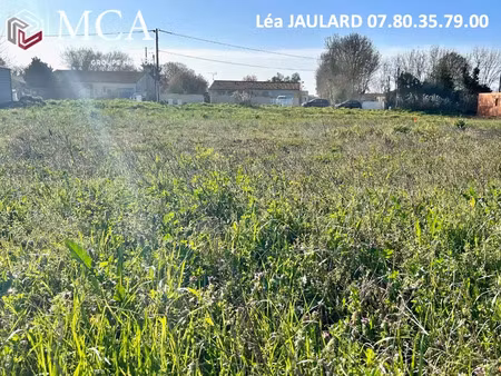 vente terrain 385 m² ballon (17290)