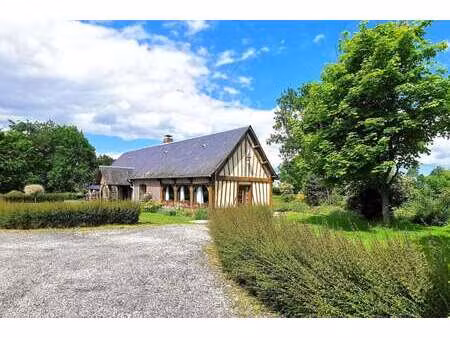 vente longère et corps de ferme à montreuil-en-caux (76850) : à vendre / 169m² montreuil-e