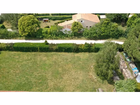 vente terrain  415.00m²  saint