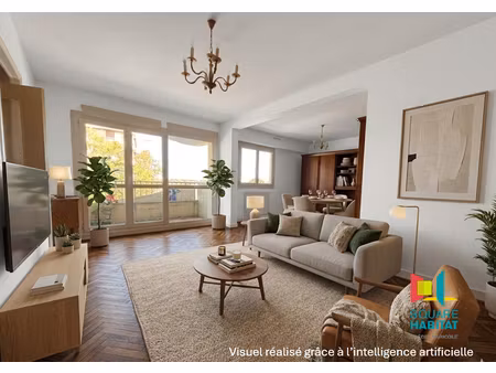 t5 101 m² dernier étage avec balcon  garage & tennis  hippodrome bourgeonnière