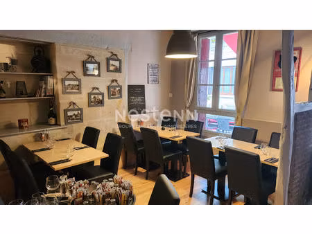 restaurant de caractère avec logement. coeur historique de saint-aignan