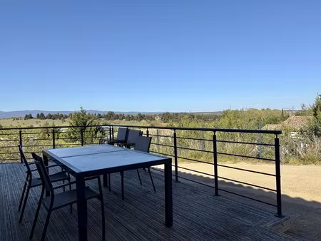 villa récente de plain-pied carcassonne est 4 pièces terrain 1000 m2