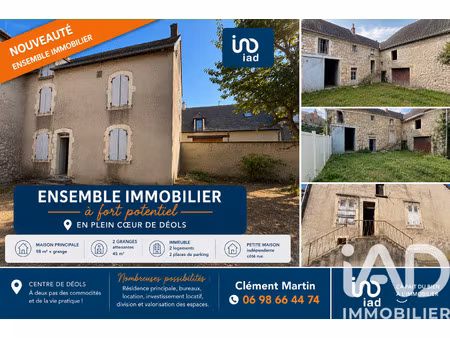 vente maison à déols (36130) : à vendre / 211m² déols