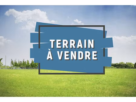 vente terrain  1000.00m²  athis