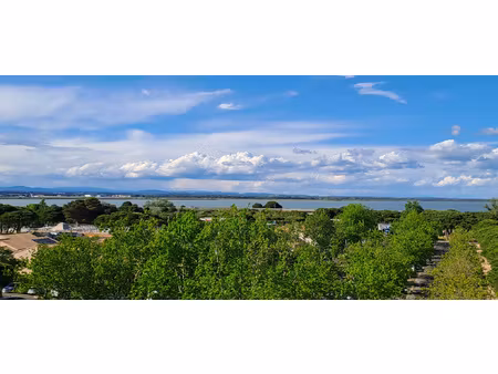 appartement t2 carnon port avec loggia et vue dégagée