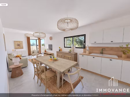 castries – exclusivité – t2 lumineux avec grande terrasse e