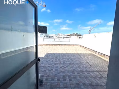 appartement 2 chambres avec terrasse de 88m2 au dernier étage