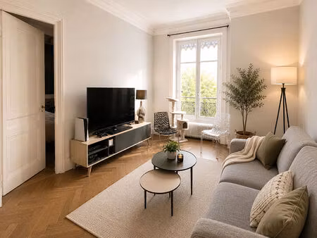 appartement de charme lyon 6ème arrondissement - 3 pièces 66 m²