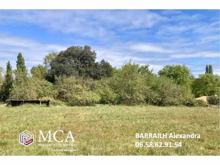 vente terrain 600 m² ambarès-et-lagrave (33440)