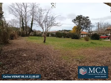 vente terrain 672 m² biscarrosse (40600)