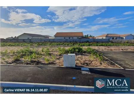vente terrain 505 m² parentis-en-born (40160)