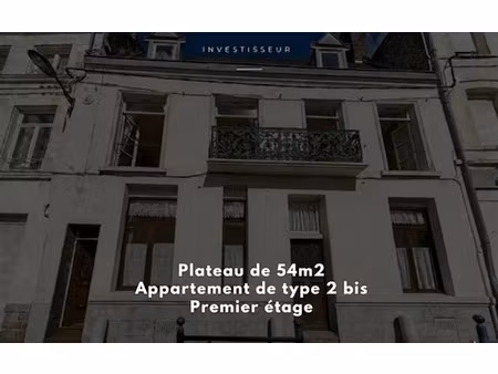 appartement arras 54 m² t-2 à vendre  122 850 €