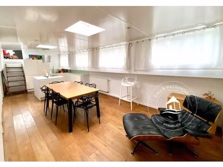 appartement sur l'eau lumineux - 80 m2 - paris