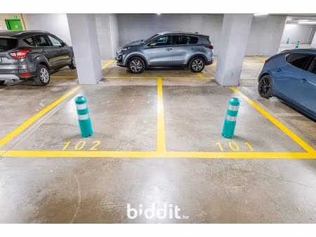 parking en vente publique à rue de genève 10 evere (vbe25087)
