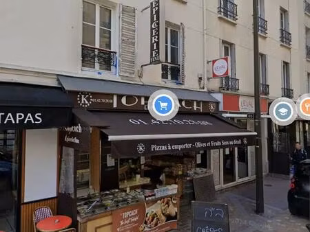 location commerce levallois perret 92300 35m²