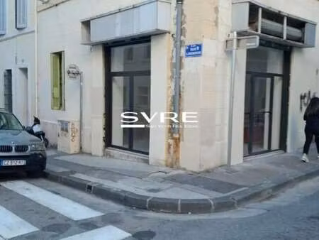 location commerce marseille 13006 75m²