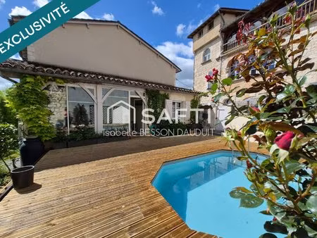 maison de caractère avec piscine