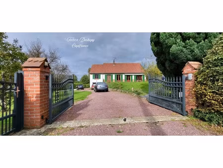 vente maison 9 pièces 187 m² bézancourt (76220)
