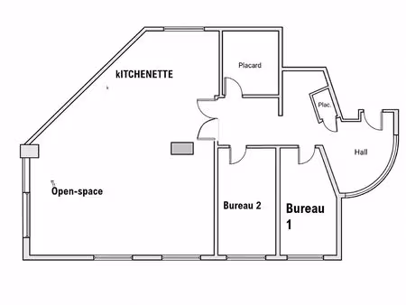 bureaux 105 m² avec garage- secteur croix-rousse - caluire