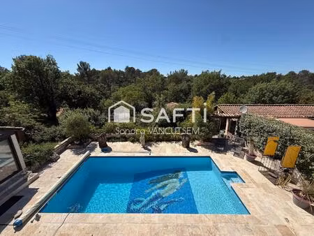 propriété 238m2 avec 3 habitations t4 / t3 et studio sur 1700m2 de terrain