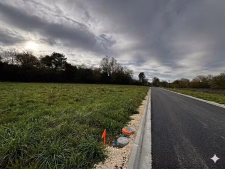 vente terrain à construire 834 m² peujard (33240)