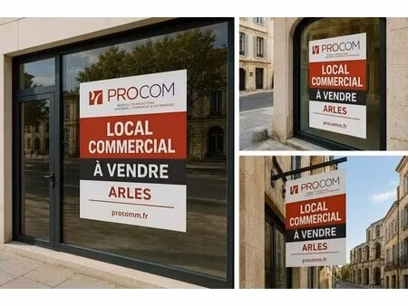 vente commerce arles 13200 35m²