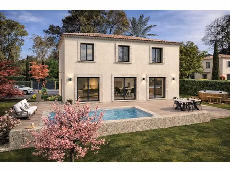 vente maison neuve 5 pièces 140 m² à tourrette-levens (06690)  590 000 €