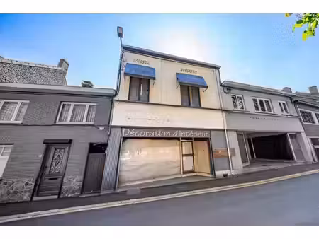 immeuble mixte commerce et 2 logements avec grand jardin