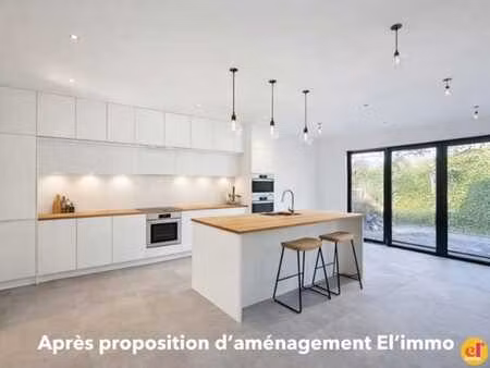 magnifique maison à finaliser - jardin - parking - garage