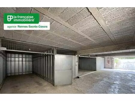 location garage box et parking à rennes sud (35000) : à louer / 11m² rennes sud
