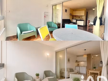vente appartement 1 pièce 30 m² à leucate (11370)  89 000 €