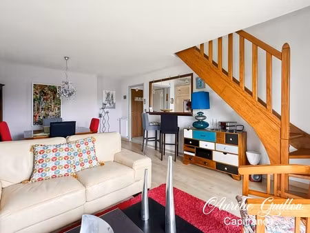 appartement t2 en duplex de 60 m² avec balcon plein sud  garage et stationnement – centre-