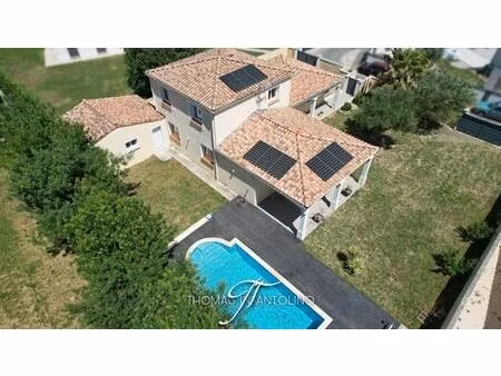 en exclusivite - villemoustaussou - 3 chambres - plancher chauffant - garage - piscine