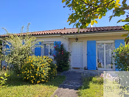 foulayronnes maison t4 de plain pieds avec jardin
