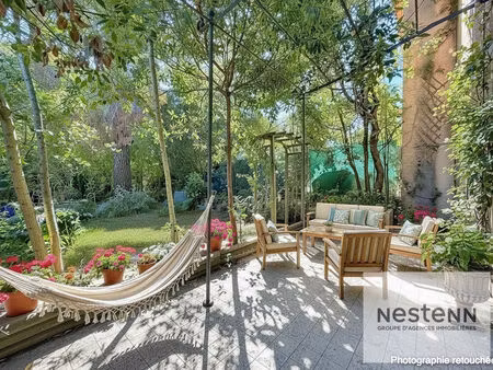 a vendre charmante maison de 98 m² avec 4 chambres  jardin et garage dans un environnement