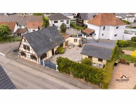 * drusenheim - très charmante maison alsacienne en vente avec un espace extérieur fort agr