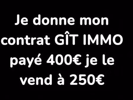 cessation gît immo