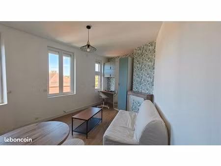 studio meublé de 19m²