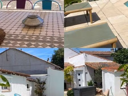 rognac (13340) 110m2 +studio+terrain 400m2+piscine