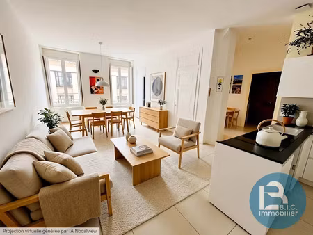 vente appartement 4 pièces 102 m² à lyon 7ème (69007)  395 000 €