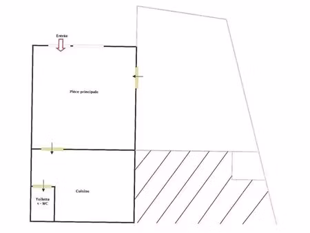 local commercial 72 m²