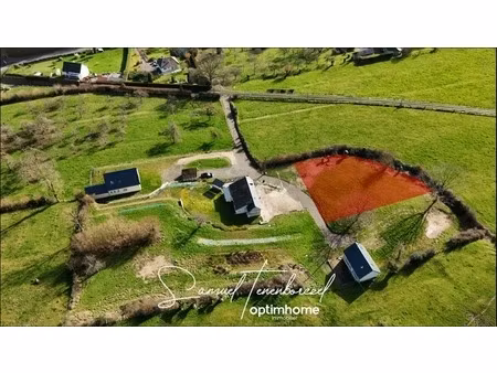 terrain 1100 m2 hors lotissement avec vue panoramique sur la vallée de la touques – coquai