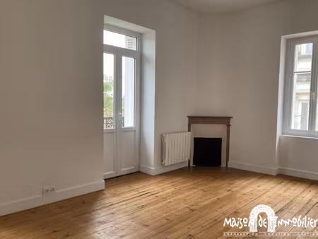 a louer à cognac centre- appartement - 2 chambres - 56m2