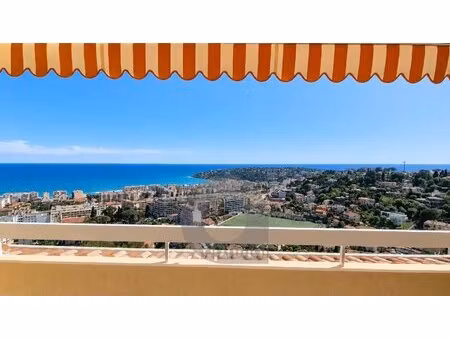 roquebrune-cap-martin – quartier du hameau – superbe 3 pièces rénové haut de gamme avec vu