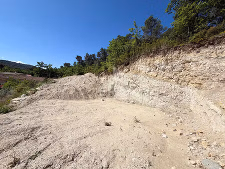 a vendre 13640 la roque d antheron terrain constructible libre constructeur 582m² avec per