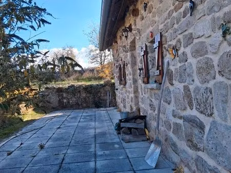maison avec grand terrain