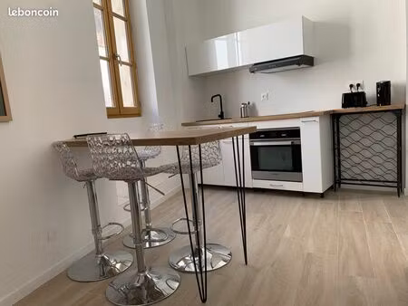 t2 neuf meublé centre pelissanne